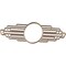Ekena Millwork Elizabeth Wood Fretwork Pierced Ceiling Medallion, Birch, 22"W x 11"H x 6"IW x 10 3/8"IH x 3/8"T CMWP22X11X0375EBBI - alternate 3